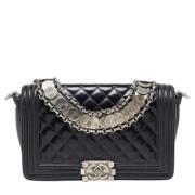 Chanel Vintage Pre-owned Laeder chanel-vskor Black, Dam