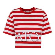 Patou Röda T-shirts & Polos för kvinnor Multicolor, Dam