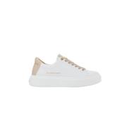 Alexander Smith London Woman White Nude Sneakers Multicolor, Dam