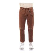 Gianni Lupo Morot Fit Jeans Brown, Herr