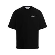 Off White T-Shirts Black, Herr