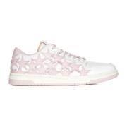 Amiri Rosa Sneakers med Stjärn Patches Pink, Dam