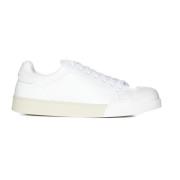 Marni Bumper Läder Sneakers White, Dam