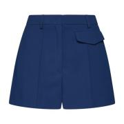 Blanca Vita Stiliga Shorts för Kvinnor Blue, Dam