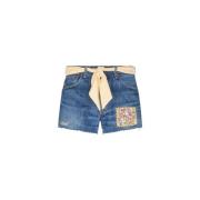 MC2 Saint Barth Dam Denim Shorts Blue, Dam