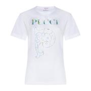 Emilio Pucci Vita T-shirts och Polos White, Dam