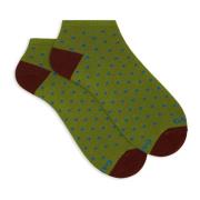 Gallo Italienska Polka Dot Ankelsockor Multicolor, Herr