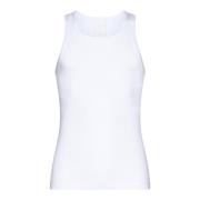 Givenchy Vit Ärmelös Slim Fit Tank Top White, Herr