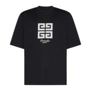 Givenchy Stilfull T-shirt som modeaccessoar Black, Herr