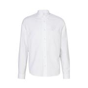Hugo Boss Vit Skjorta med Logotyp White, Herr