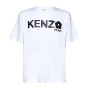 Kenzo Stiliga vita T-shirts och Polos White, Herr