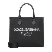 Dolce & Gabbana Svarta Väskor - Stilfull Kollektion Black, Herr