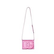 Dolce & Gabbana Stiliga Väskor med DG-logotyp Pink, Dam