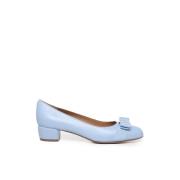 Salvatore Ferragamo Hälsko Pump Blue, Dam