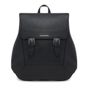 Alexander McQueen Svart Edge Ryggsäck Black, Herr