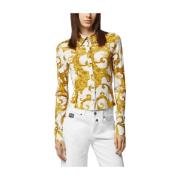 Versace Jeans Couture Multifärgad Stilfull Skjorta Multicolor, Dam