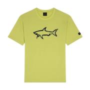 Paul & Shark Snygga T-shirts och Polos Green, Herr