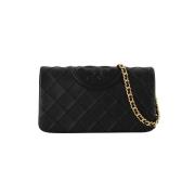 Tory Burch Läder handvskor Black, Dam