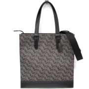 Coach Pre-owned Pre-owned Canvas totevskor Brown, Herr