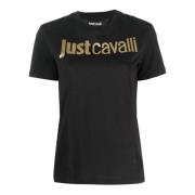 Just Cavalli Stiliga T-shirts och Polos Black, Dam