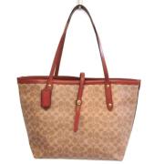 Coach Pre-owned Pre-owned Plast totevskor Brown, Dam