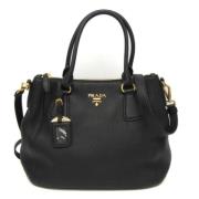 Prada Vintage Pre-owned Laeder handvskor Black, Dam