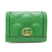 Gucci Vintage Pre-owned Laeder plnbcker Green, Dam