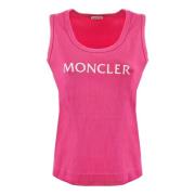 Moncler Stilfull Canotte Top Pink, Dam