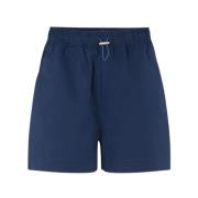 Samsøe Samsøe Shorts med Mellanhög Midja Blue, Herr