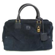 Loewe Pre-owned Pre-owned Mocka handvskor Blue, Dam