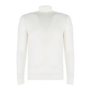 Xagon Man Round-neck Knitwear Beige, Herr