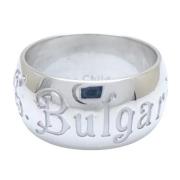 Bvlgari Vintage Pre-owned Silver ringar Gray, Dam