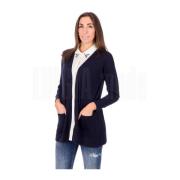 Elena Mirò Stilig Cardigan Sweater Blue, Dam