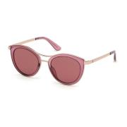 Guess Burgundy Solglasögon Gu7490/S-71S Pink, Dam