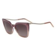 Karl Lagerfeld Rosa Glitter Solglasögon Kl956S-132 Pink, Dam