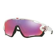 Oakley Jawbreaker Prizm Road Solglasögon White, Unisex