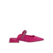 ALMA EN PENA Strass Ballet Flats Pink, Dam