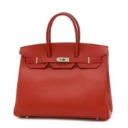 Hermès Vintage Pre-owned Laeder handvskor Red, Dam