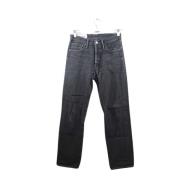 Acne Studios Pre-owned Pre-owned Bomull jeans Black, Herr