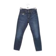 Ralph Lauren Pre-owned Pre-owned Bomull jeans Blue, Dam