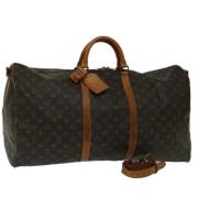 Louis Vuitton Vintage Pre-owned Canvas handvskor Brown, Dam