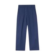 Aspesi Casual Bomullbyxor Blue, Dam