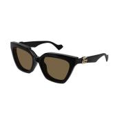 Gucci Svart Transparent Solglasögon Gg1542S 001 Black, Dam