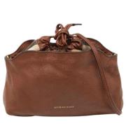 Burberry Vintage Pre-owned Canvas handvskor Brown, Dam