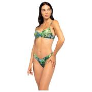 4Giveness Bird of Paradise Bikini Top & Bottom Multicolor, Dam