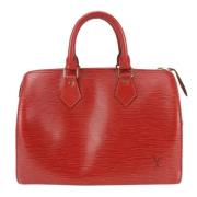 Louis Vuitton Vintage Pre-owned Laeder louis-vuitton-vskor Red, Dam