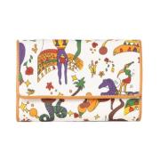 Guidi Magisk Cirkus Plånbok med Frontknappstängning Multicolor, Dam