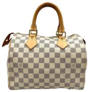 Louis Vuitton Vintage Pre-owned Canvas louis-vuitton-vskor White, Dam