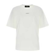 Dsquared2 Klassisk Vit Bomull T-shirt White, Dam