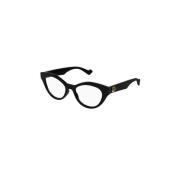 Gucci Stilfull Glasögonbåge Black, Unisex